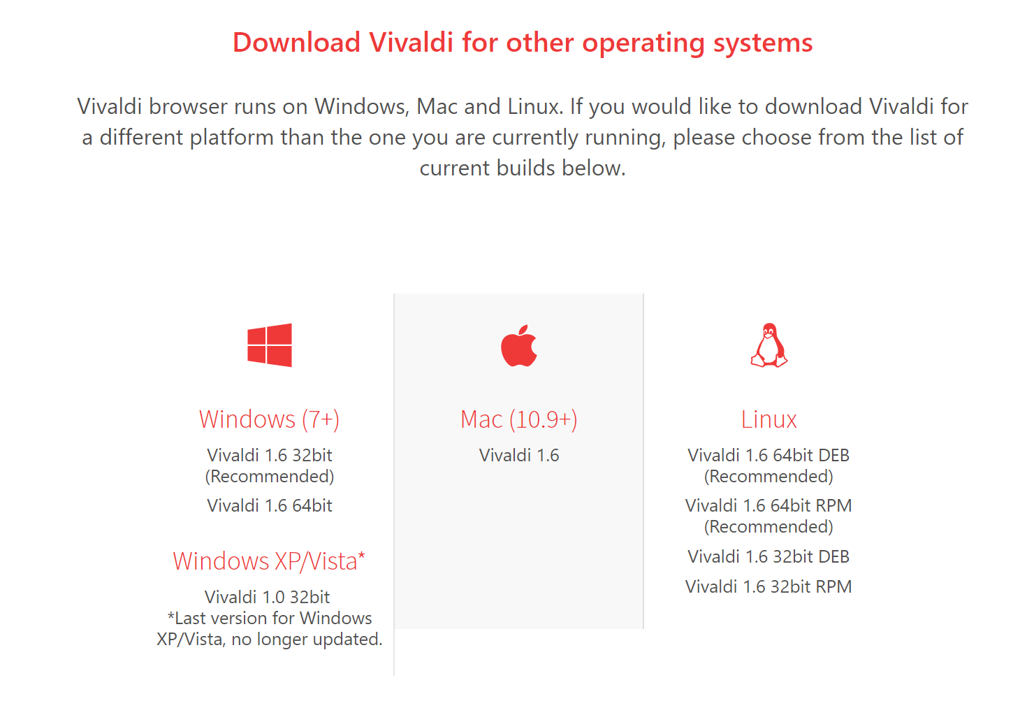 Vivaldi browser for windows 10